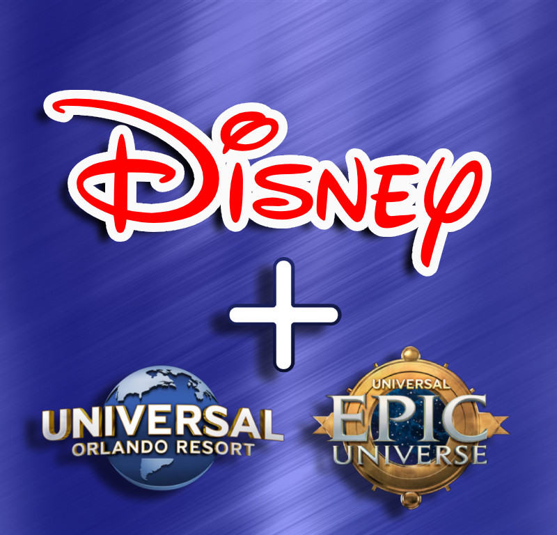 Disney World Florida and Universal Orlando Combo Reveal Video