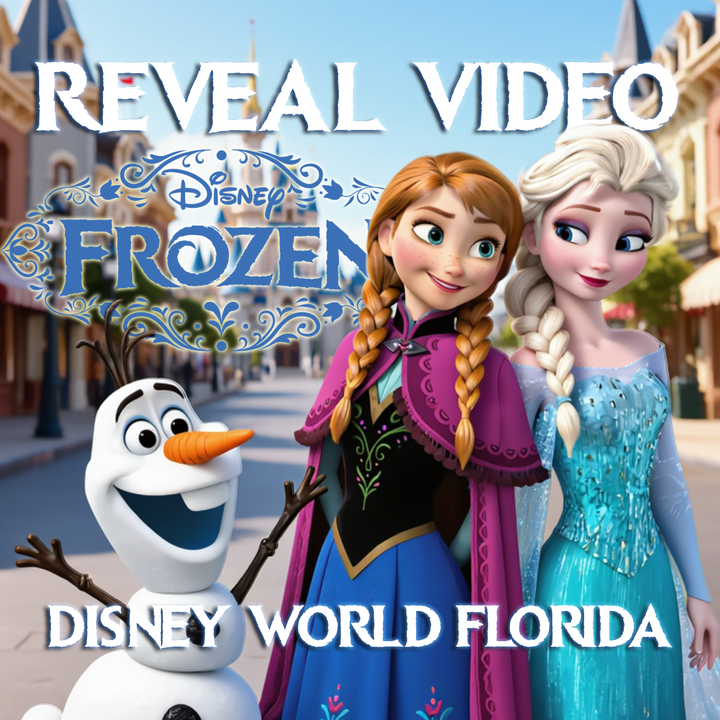 Frozen Theme Park Reveal - Disneyland Paris