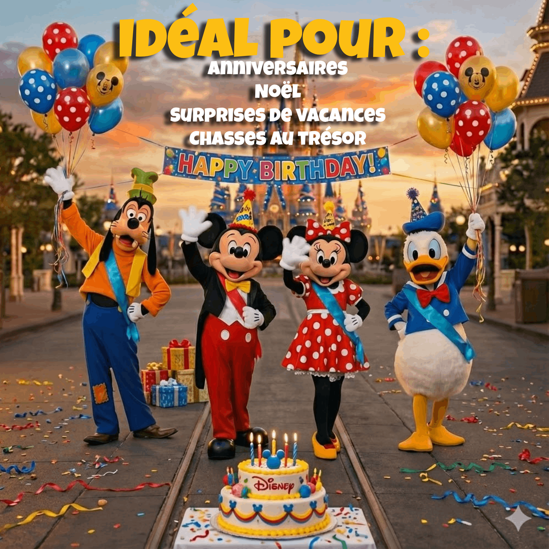 Vidéo Annonce Disneyland Paris : Surprise Personnalisée