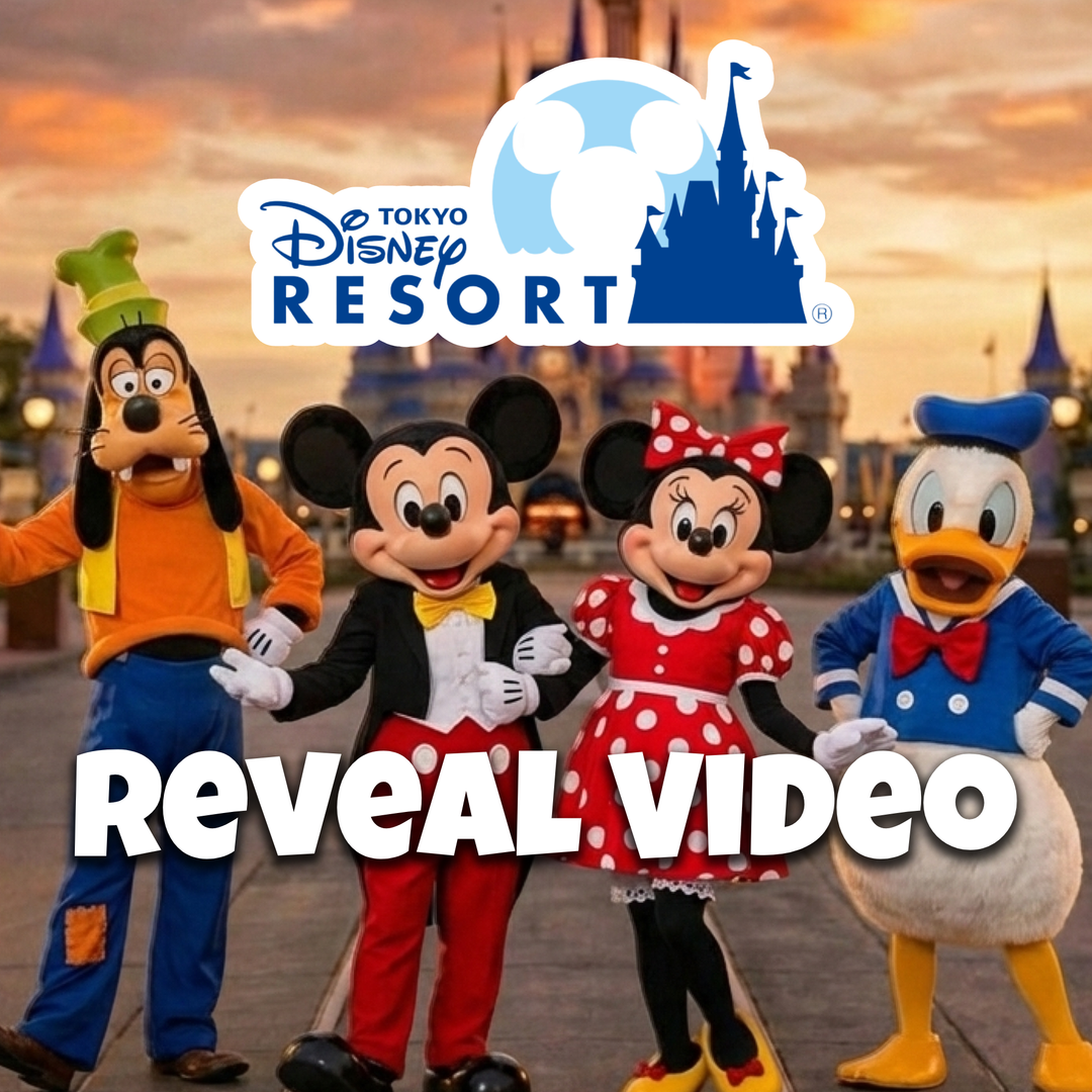 Tokyo Disneyland Vacation Surprise Video - Custom Digital Announcement
